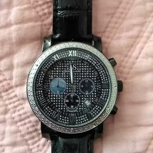 Joshua & son's diamond watch